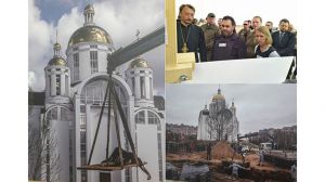 Під час війни під дахом храму оселилися зображення зла, яке треба покарати