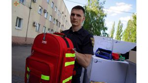 Рятувальників «озброїли» сучасними аптечками для надання домедичної допомоги