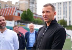 Легенда світового футболу Андрій Шевченко відвідав ФК «Локомотив» 