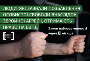Українці, які зазнали репресій, отримають соціальний та правовий захист