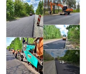 П'ятий відрізок дороги від Чернігова до Києва вкрили суцільним шаром асфальтобетону