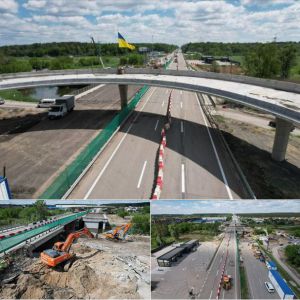 Відкрито рух вантажівок на Житомирській трасі 