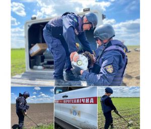 Піротехнічними підрозділами від початку російського вторгнення виявлено понад 4100 вибухонебезпечних предметів
