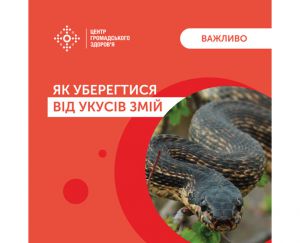 Не станьте жертвою отруйних змій