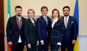 Українські парламентарії виступили перед Сенатом Ірландії: «Ваша дружба та щедрість ніколи не забудуться»