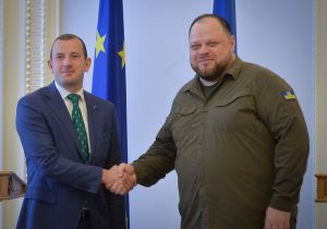 Руслан Стефанчук: «Будемо напрацьовувати всі необхідні напрями, потрібні для України на шляху до повноцінного членства в ЄС»