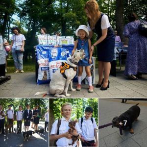 «Кудлата провідниця» Ніколь відвідала Київську дитячу залізницю 