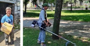 У подарунок від небайдужого - спецтехніка для благоустрою міста