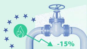 Країни ЄС зобов’язалися скоротити попит на газ на 15%