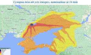 Фахівці Держатомрегулювання України оприлюднили  розрахунковий прогноз
