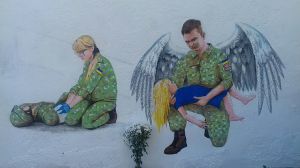 Янгол на білому