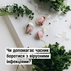 Часник: за і проти