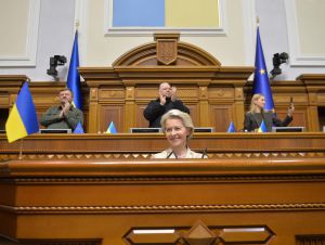 Президентка Єврокомісії подякувала Верховній Раді за «неймовірні законодавчі зусилля»