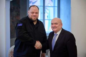 Спікер Парламенту України Руслан Стефанчук зустрівся з виконувачем обовʼязків Голови Державних Зборів Угорщини Чабою Генде