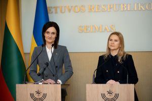 Заступниця Голови Верховної Ради України Олена Кондратюк: Сеймас Литви прийняв резолюцію про невизнання російських президентських виборів  та закликав рф негайно повернути українських дітей