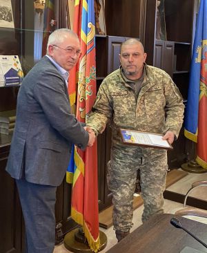 Вручили подяки службовцям добровольчого формування