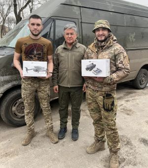 Замість поїздки на округ — поїздка до земляків на фронт