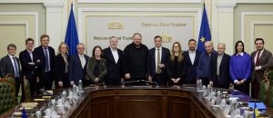 Голова Верховної Ради України зустрівся із делегацією очільників комітетів  Європарламенту
