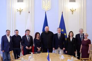Голова Верховної Ради України Руслан Стефанчук провів робочу зустріч із парламентаріями Сейму та Сенату Польщі