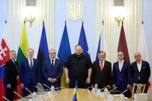 Руслан Стефанчук провів робочу зустріч із керівниками вищих органів аудиту Естонії, Латвії, Литви, Польщі, Словаччини та Чехії