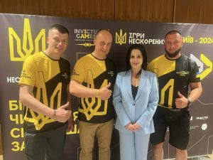 Голова підкомітету з питань державної молодіжної політики Ірина Борзова на «Іграх Нескорених»: «Бійці, чия Воля сильніша за Тіло!»