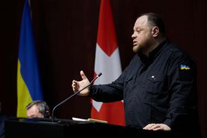 Спікер Парламенту Руслан Стефанчук виступив у Федеральних Зборах Швейцарської Конфедерації