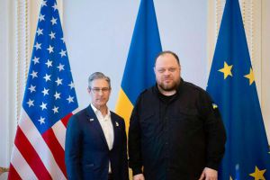 Руслан Стефанчук зустрівся з делегацією Національного фонду підтримки демократії на чолі з Президентом та Виконавчим директором фонду Деймоном Вілсоном