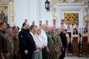 Керівництво Верховної Ради України взяло участь в урочистих заходах, приурочених  до Дня Української Державності та Дня хрещення  Київської Русі - України за участі Президента України Володимира Зеленського