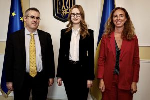 Голова Комітету з питань бюджету Роксолана Підласа провела зустріч із представниками МВФ