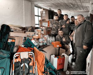 Чергову партію допомоги отримали буковинські захисники на передовій