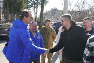 Житомирщину відвідали представники фонду «Athletes For Ukraine» з Німеччини