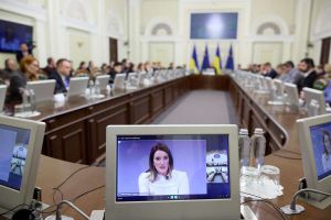 Руслан Стефанчук і Роберта Мецола відкрили спільне засідання комітетів Верховної Ради і Європарламенту