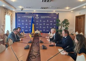 Олександр Мережко зустрівся із Заступником Міністра закордонних справ Литовської Республіки Юлюсом Пранявічюсом