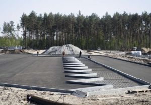 Провели виїзне засідання на будівництві Національного військового меморіального кладовища