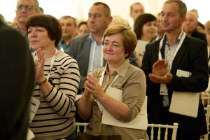 Спікер Парламенту Руслан Стефанчук узяв участь у Першому форумі старост на Хмельниччині