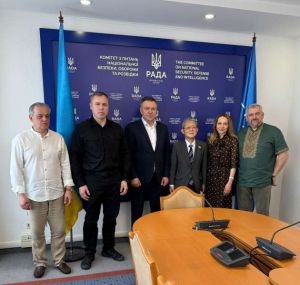 Члени Комітету з питань національної безпеки, оборони та розвідки провели зустріч із Надзвичайним і Повноважним Послом Японії в Україні Масаші Накаґоме