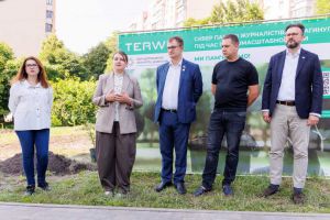 У Києві розпочалося облаштування Скверу пам’яті журналістів, які загинули під час повномасштабної війни