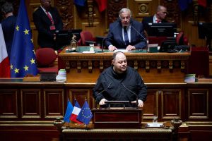 Голова Верховної Ради України виступив у Сенаті Франції