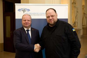 Голова Верховної Ради України зустрівся з Головою Сеймаса Литовської Республіки