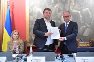 У Римі підписано стратегічне парламентське комюніке на підтримку відновлення України
