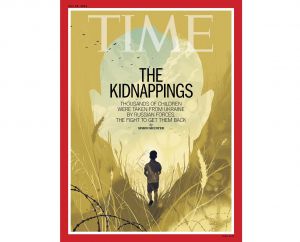 Олена Кондратюк: Головна тема американського журналу TIME за липень 2025 року — масове викрадення росією українських дітей!