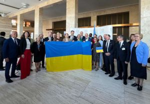 Олена Кондратюк: На Всесвітній конференції спікерів росії влаштували демарш на чолі з Україною