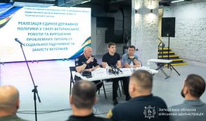 У Запоріжжі обговорили підтримку ветеранів: працевлаштування, адаптація та повага