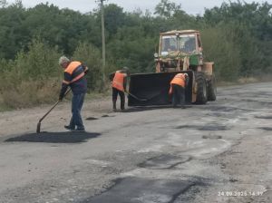 Лариса Білозір: Розпочався ремонт дороги до Холодівки