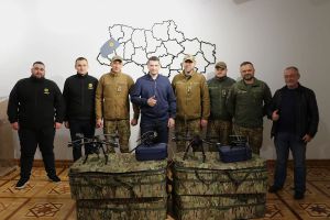 Львівська ОВА передала військовим чотири безпілотні комплекси «Didko»