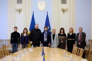 Руслан Стефанчук провів зустріч із доповідачем Моніторингового комітету ПАРЄ Дам’єном Коттьє