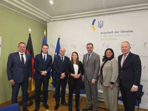 Голова Комітету з питань інтеграції України до ЄС  Іванна Климпуш-Цинцадзе у складі делегації міжпарламентської мережі «United for Ukraine» перебуває із робочим візитом у Берліні