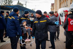 До Вінниччини прибув черговий евакуаційний потяг з маломобільними особами та людьми старшого віку