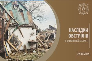 Упродовж доби окупанти завдали 860 ударів по 14 населених пунктах Запорізької області