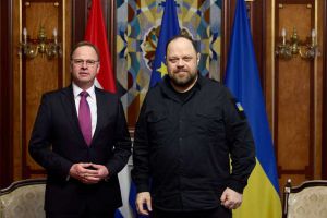 Голова Верховної Ради України обговорив із Послом Королівства Нідерланди в Україні подальшу підтримку України